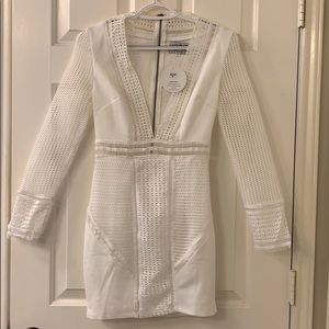 Miss guided white dress